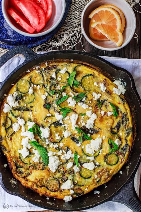This recipes is always a favorite when it comes to making a homemade top 20 middle eastern breakfast recipes Middle Eastern Zucchini Baked Omelet (Eggah bi Kousa ...