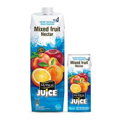Mixed Fruit Nectar 100 Natural Juices Fresh Made Easa®