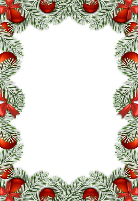Christmas Frame Clipart Free Download Transparent Png
