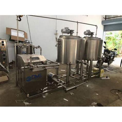 Ss Mini Dairy Plant And Machine Capacity 500 Litres Hr ID 20265934788