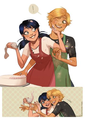 Miraculous Ladybug Images Marinette And Adrien Hd Wallpaper And