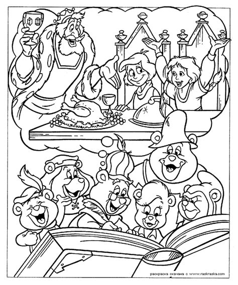 gummi bears coloring pages
