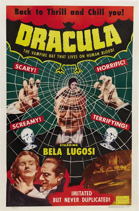 Vintage Dracula Poster 1931