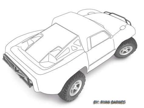 Free Rc Car Coloring Pages