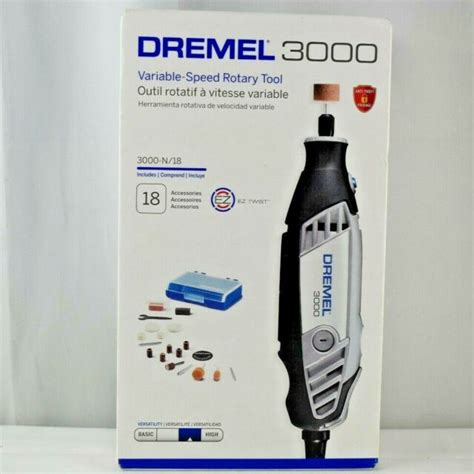 Dremel 3000 N18 Variable Speed Rotary Tool For Sale Online Ebay