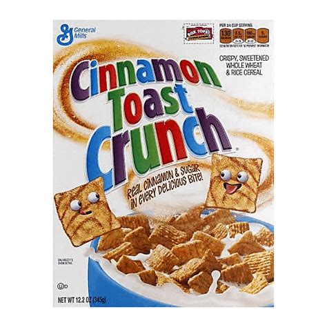 Cinnamon Toast Crunch Cereal Oz Cereal Hays