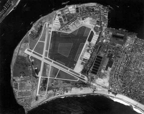 Aerial View Of Naval Air Station North Island C 1970