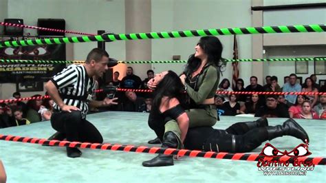 Shelly Martinez Vs Ruby Raze Full Match From Santino Bros Wrestling 012015 Youtube