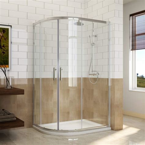 Elegant X Mm Left Entry Quadrant Shower Enclosure Mm Easy