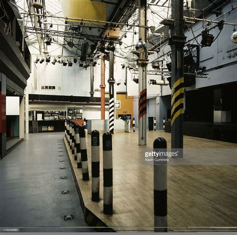 The Interior Of The Hacienda Nightclub In Manchester Designed By Ben Kelly Circa 1985 Neo
