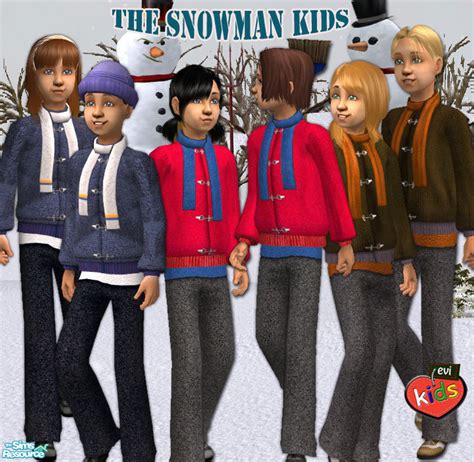 The Sims Resource Evi The Snow Kids