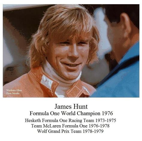 James simon wallis hunt was a united kingdom/british racing driver who won the formula one world championship in. Formula One World Champion James Hunt Photograph by Don Struke