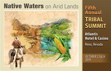 2019 Tribal Summit Native Waters On Arid Lands