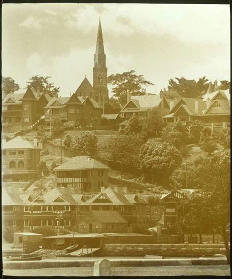 Darling Point From Potts Point In Eastern Sydney In 1918 State Library