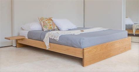 Enkel Platform Wooden Bed Frame No Headboard By Get Laid Etsy Wooden Bed Bed Frame