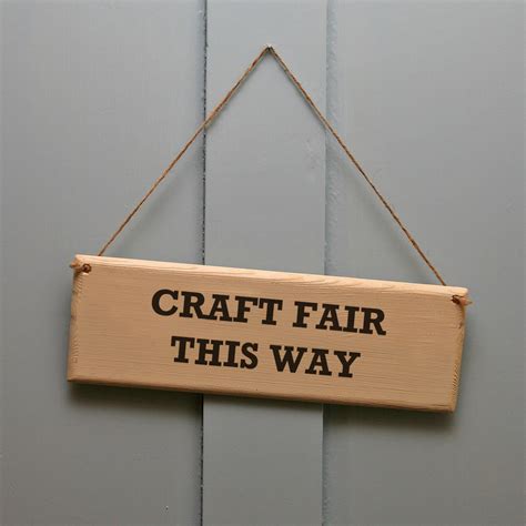 Personalised Hanging Wooden Retail Sign