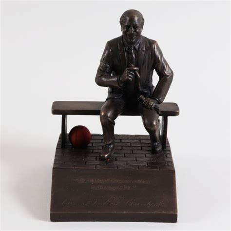 Red Auerbach Fund Limited Edition Bronze Statue Owned By Paul Pierce