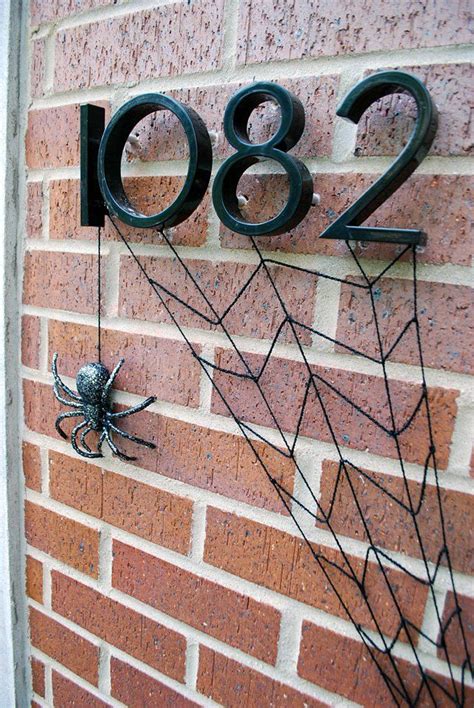 Diy Halloween Front Door Decoration Subtle Spiderwebs Artofit