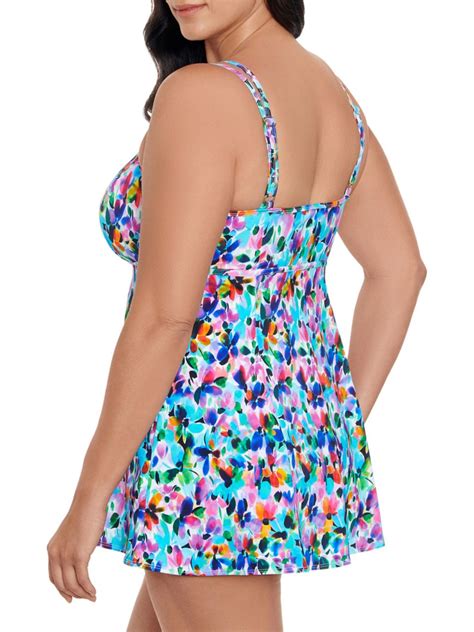 Swimsuits And Cover Ups Longitude Womens Blooming Bouquet Empire One
