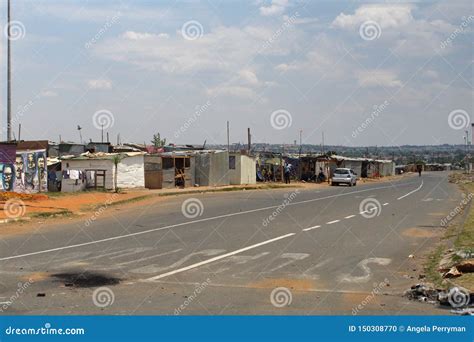 Slum In Soweto Editorial Image Image Of Township Shacks 150308770