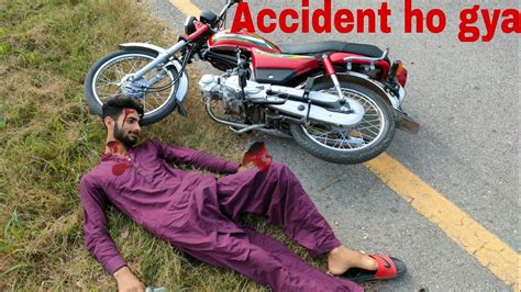 Mera Accident Ho Gya ImDeZeeshi YouTube