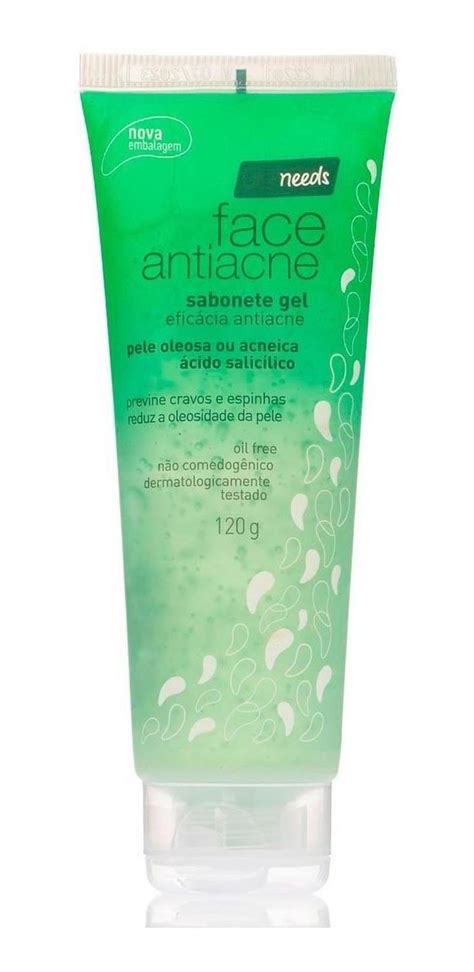 Sabonete Gel Antiacne Needs Facial Pele Oleosa Acneica G MercadoLivre