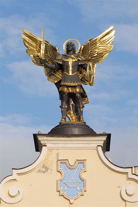 Київ Киев Kyiv Archangel Michael Archangels Angel Statues