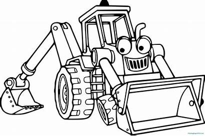 Tractor Coloring Pages Johnny
