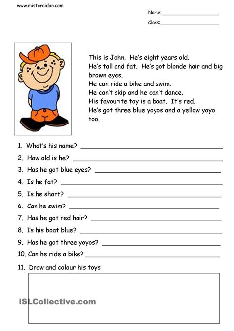 Printable Activities For 8 Year Olds