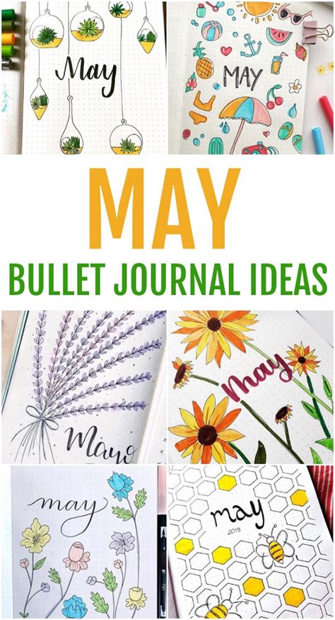 30 May Bullet Journal Ideas Spreads Covers And More