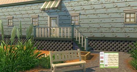 Simista Dirty Wood Siding Collection 01 • Sims 4 Downloads