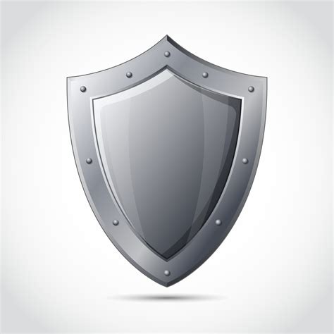 Blank Shield Business Protection Emblem 429471 Vector Art At Vecteezy