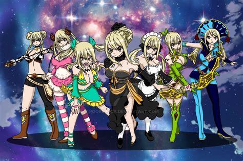 Lucy Heartfilia Stardresses By Pookelucy On Deviantart