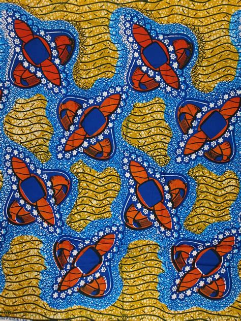 Ankara Nigerian Fabric African Fabric By The Yard Ankara