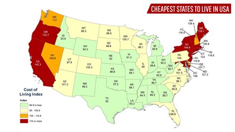 Top 10 Cheapest States To Live In The Us All About Cwe3