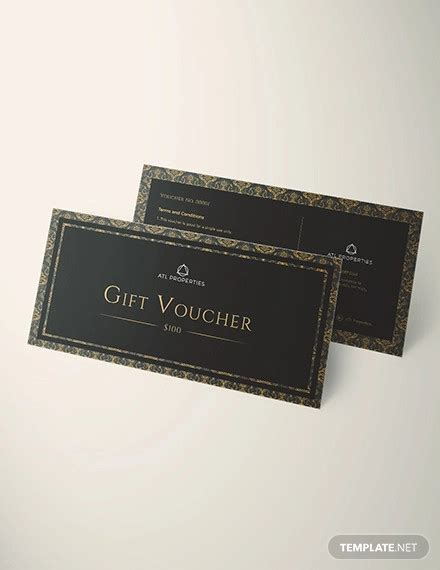Gift Voucher Designs Examples PSD AI Examples