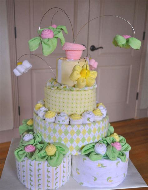 Diaper Cake How To Basic 2 And 3 Layer Instructional Video Baby Shower