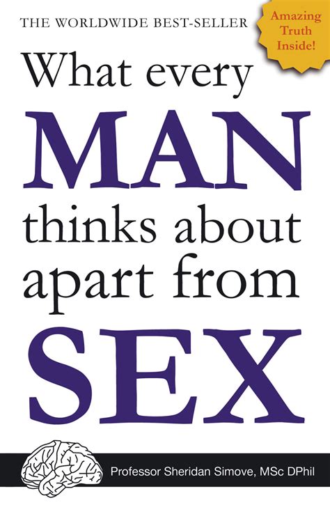 What Every Man Thinks About Apart From Sex Blank Book