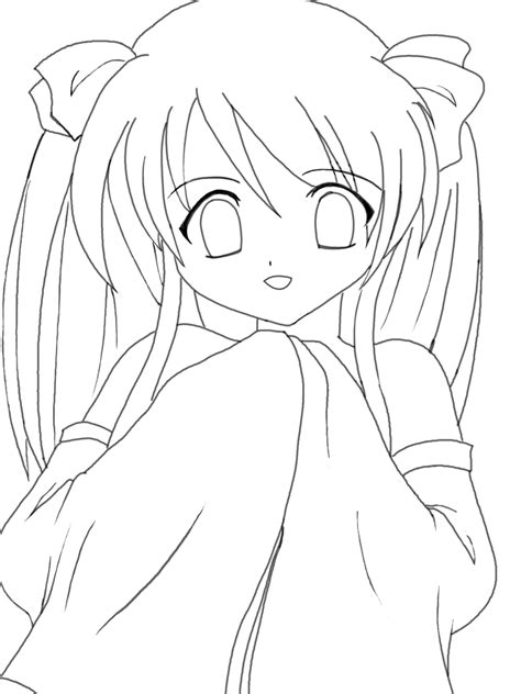 Discover More Than 72 Anime Coloring Pages Easy Best Induhocakina