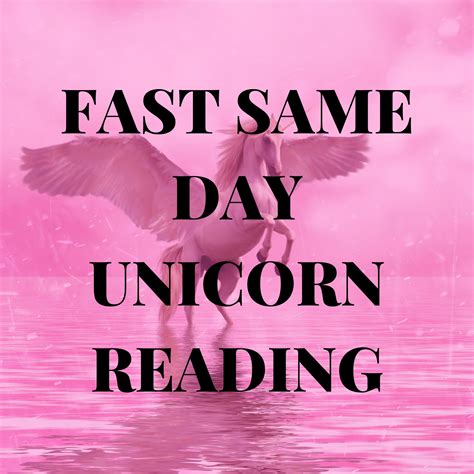 Check spelling or type a new query. Unicorn Tarot Reading + Fast Same Day by TarotRoseMagic in 2020 | Tarot reading, Intuitive ...