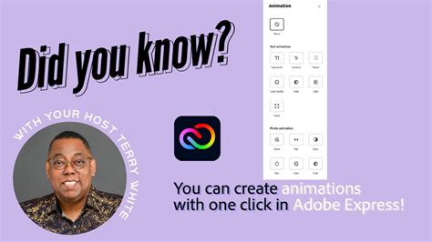 Did You Know You Can Create Animations With One Click In Adobe Express