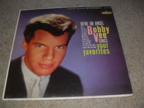 Bobby Vee Sings Your Favorites Devil Or Angel 1960 Lst 7165 Vg Ebay