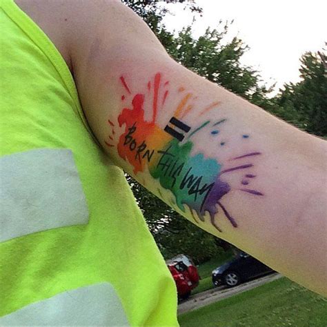 108 Colorful And Creative Pride Tattoos Tatouage Idées