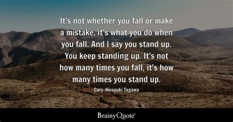 Standing Up Quotes Brainyquote