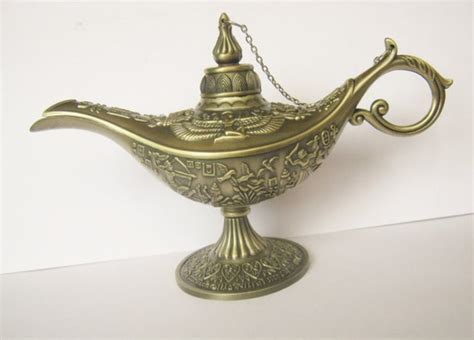 Aladdin Gold Magic Lanternlamp Decorated With By Venusbazar