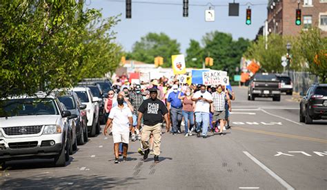 Niles Residents March To City Hall During Juneteenth Celebration