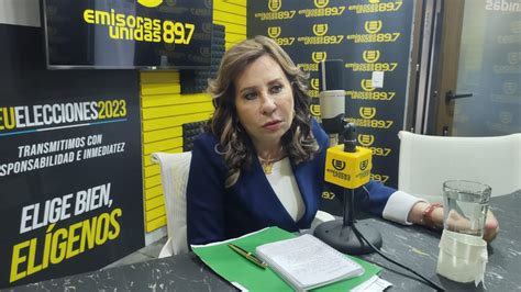 Entrevista Con Sandra Torres Candidata Presidencial De Une Abril 2023