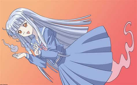 Hd Wallpaper Female Anime Ghost Character Digital Wallpaper Sayo