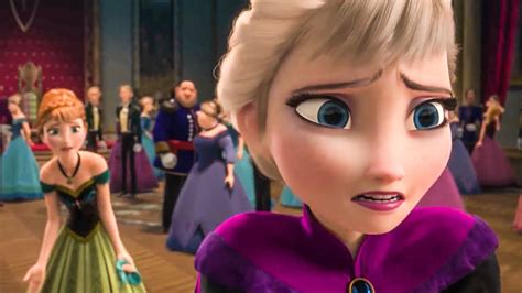 Elsa Vs Anna In The Throne Room Scene Frozen 2013 Movie Clip Youtube