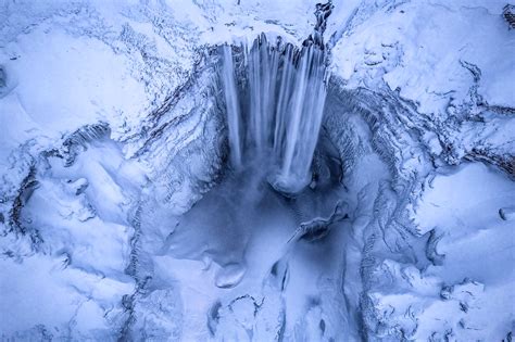 Drone Shot Of Skogafoss Waterfall Jim Zuckerman Photography And Photo Tours